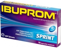 Ibuprom Sprint Caps 10 tabletek