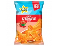 Star Chips Karbowane Salsa 130g Frito Lay