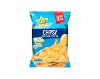 Star Chips Śmietana Cebulka 130g Frito Lay