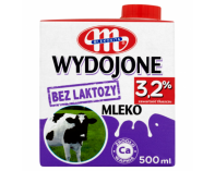Mleko Bez Laktozy Wydojone 3,2% 500ml Mlekovita