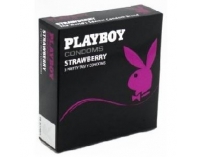 Prezerwatywy Playboys Strawberry 3szt.