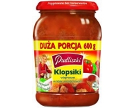 Pudliszki Klopsiki Wieprzowe w Sosie Pomidorowym 600g