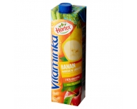 Sok Vitaminka 1l Marchew-Jabłko-Banan b/cukru Hortex TOP Karton