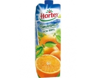 Sok Hortex 1l Pomarańczowy 100% Karton TOP